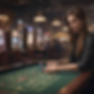 Virtual Gaming Experience in Online Gambling Virtual gaming environment illustrating the essence of online gambling