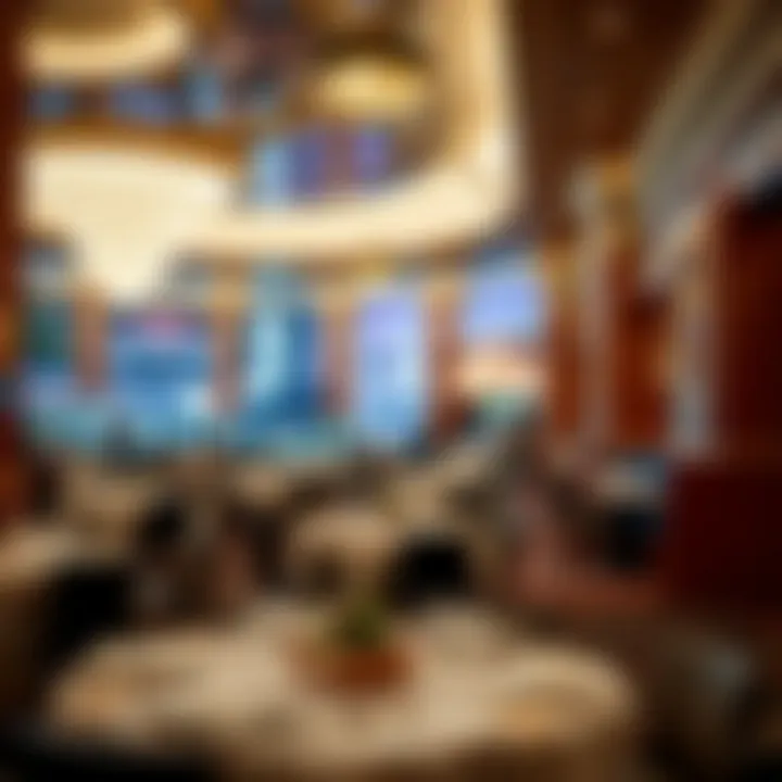 Diverse Dining Options within The Mirage Diverse dining options within The Mirage