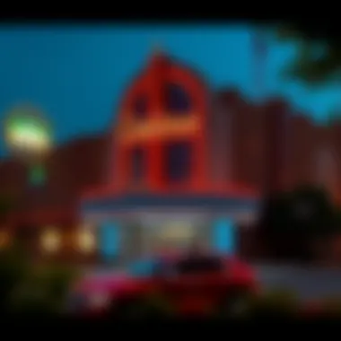 Exterior view of a prominent New Mexico casino