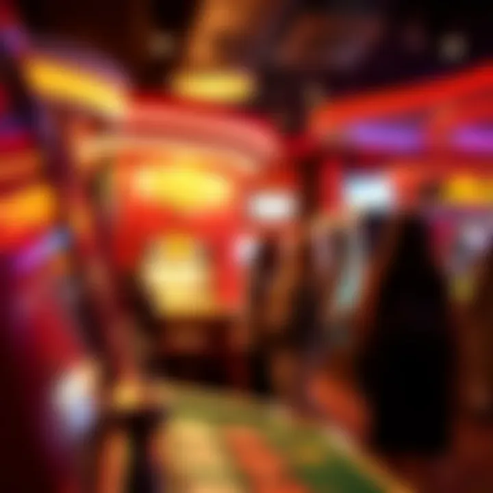 Local businesses and community members engaging with the casino