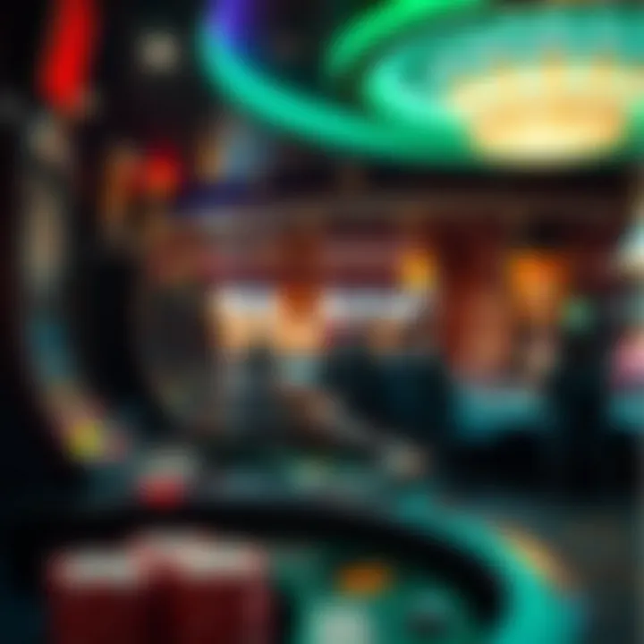 Atmosphere of Low-Stakes Gaming A serene gaming environment illustrating low-stakes gaming atmosphere.