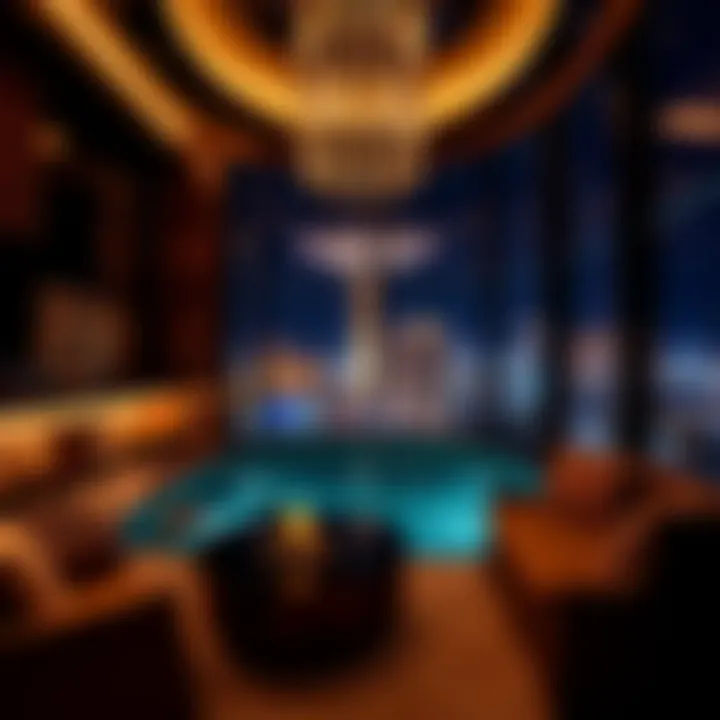 Exclusive Amenities in a Penthouse Exclusive amenities featured in a Las Vegas penthouse Airbnb