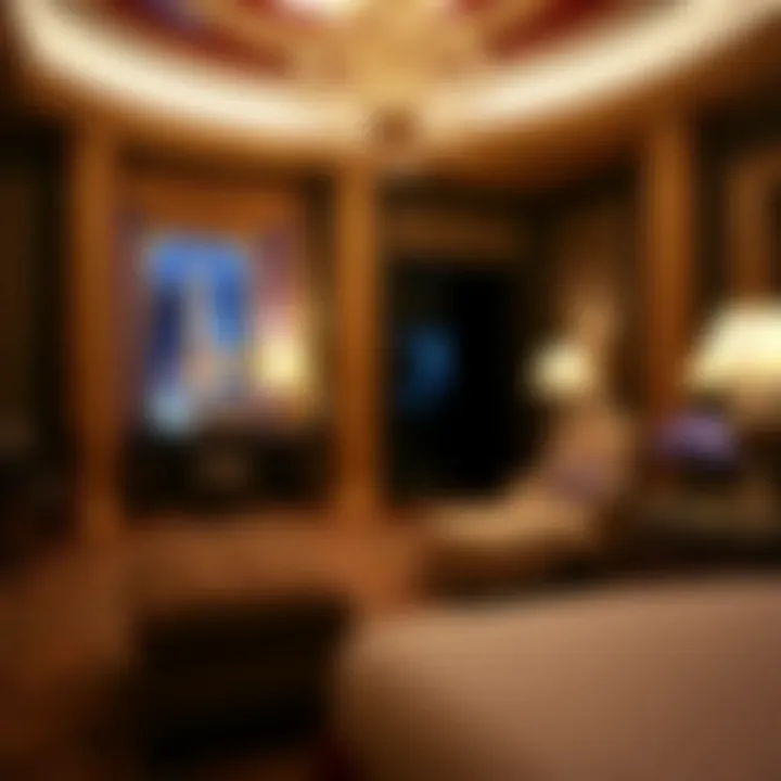 Luxurious Hotel Suite Interior Luxurious interior of one of the hotel suites