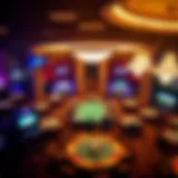 Aerial view of the Wynn Poker Tournament venue showcasing its luxurious setting