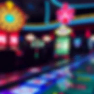 Visual representation of the gaming dynamics in digital casinos