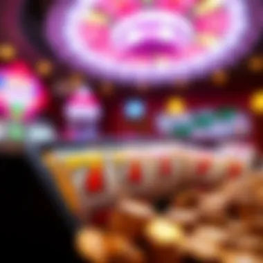 Illustration of jackpot winnings from a slot app