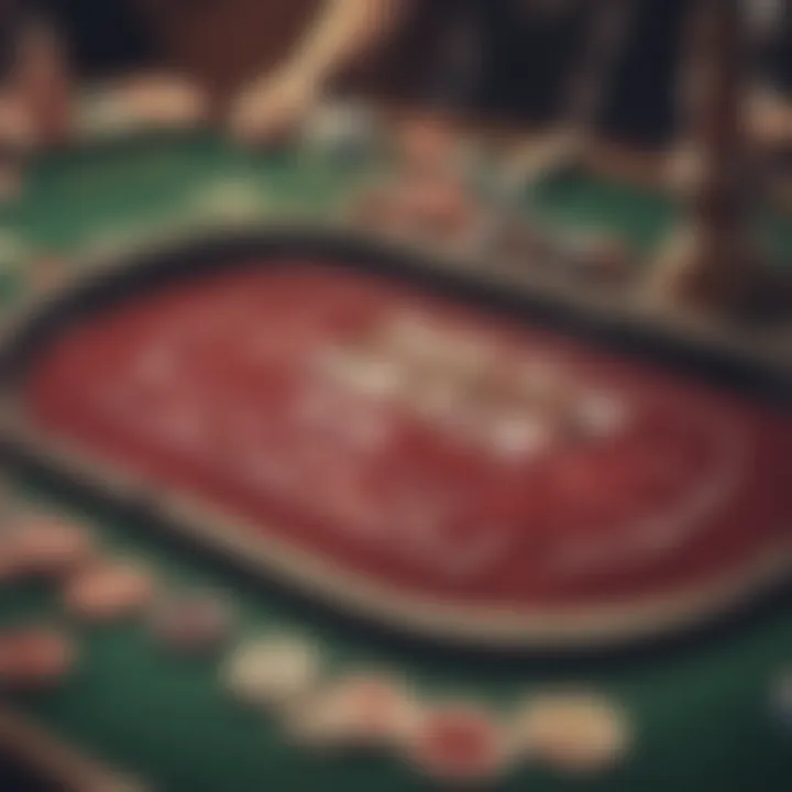 Overview of Zynga Poker gameplay interface