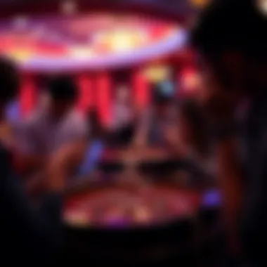 Players engaging with virtual roulette on different devices