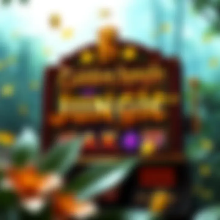 Exciting Bonus Features in Golden Jungle Slot Illustration of bonus features and rewards available in the Golden Jungle slot machine