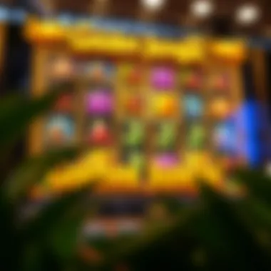 Golden Jungle Slot Gameplay Interface Gameplay screen showcasing various symbols and paylines in the Golden Jungle slot