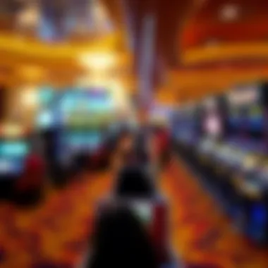 The bustling gaming floor at the Golden Nugget filled with diverse gaming options