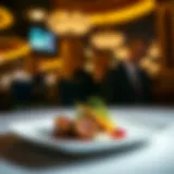 Gordon Ramsay's signature dish presented beautifully