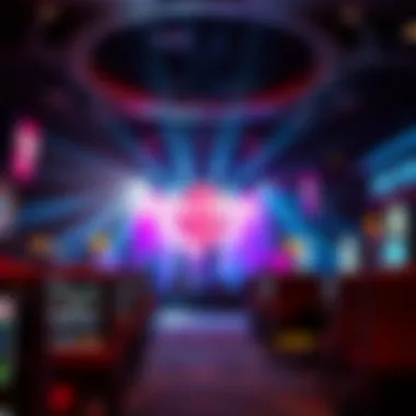 Live entertainment show taking place at Hard Rock Casino's venue