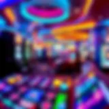 Vibrant gaming floor at Hard Rock Casino Florida