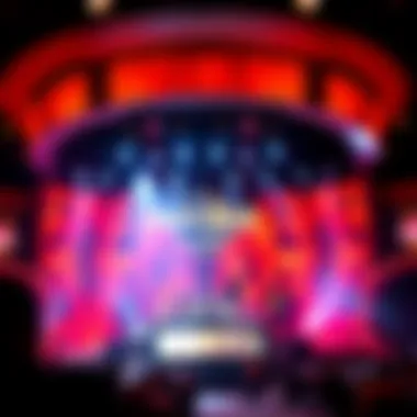 Spectacular live performance stage at Hard Rock Casino Florida