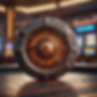 Thematic Elements of Hard Rock in Gaming An abstract representation of hard rock themes in gaming