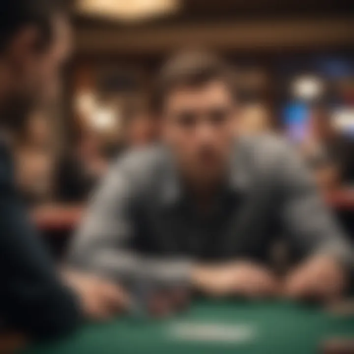 Psychology of risk assessment in poker