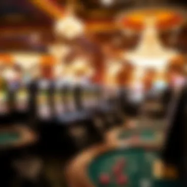 Gaming Tables Highlighting Promotions Gaming tables highlighting promotions