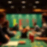 Illustration of a betting pool setup with participants