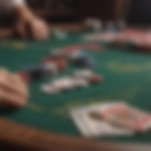 Texas Hold'em game interface