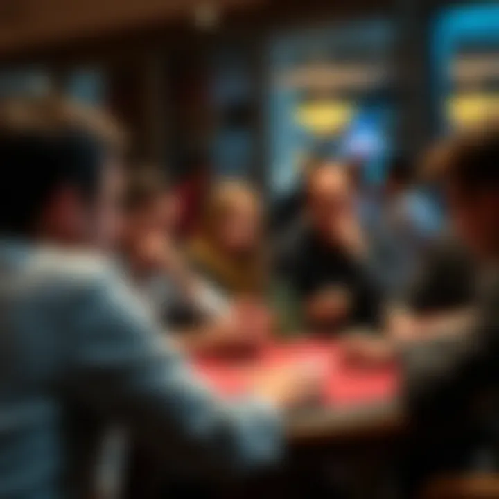 Community engagement in poker