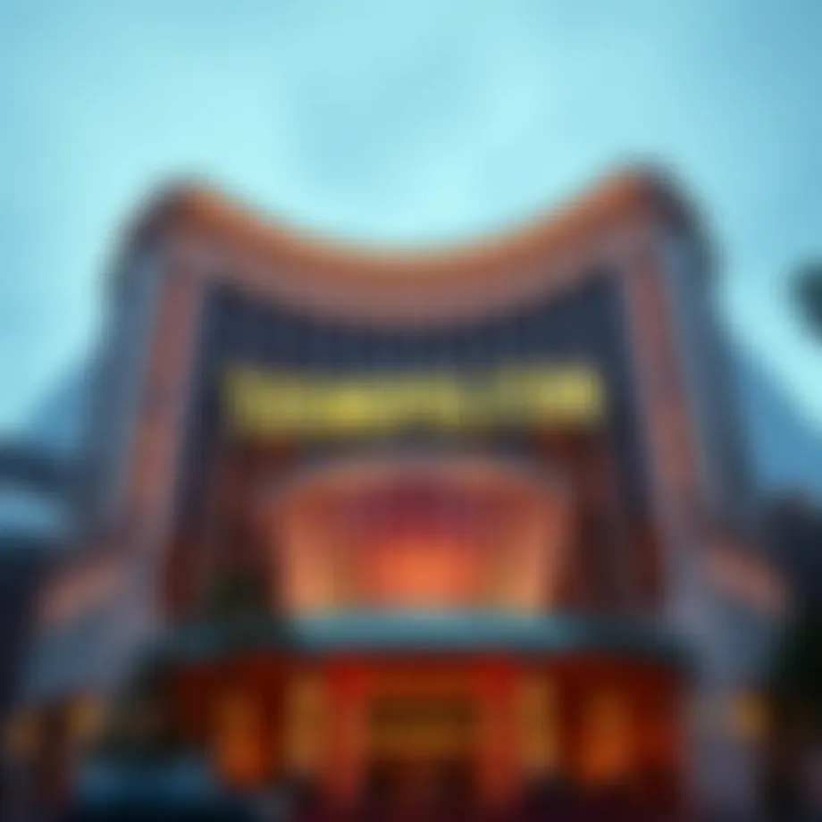 The Cosmopolitan exterior showcasing its luxurious design