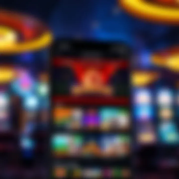 Mohegan Sun Online Casino application interface showcasing games