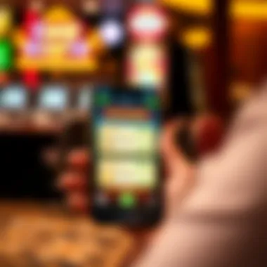 A smartphone displaying a game interface with cash rewards