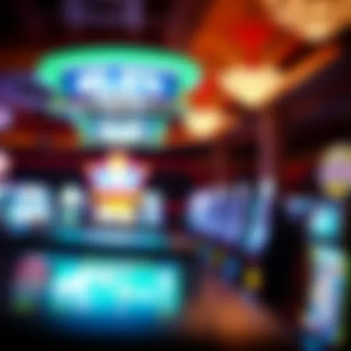 Experience the Excitement of Gaming Vibrant gaming floor at Motor City Casino