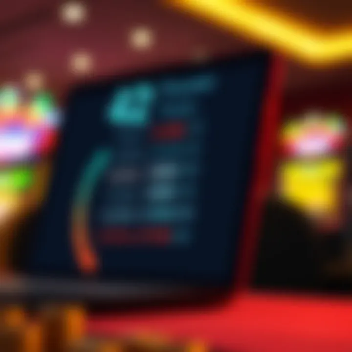 Visual representation of processing times for deposits