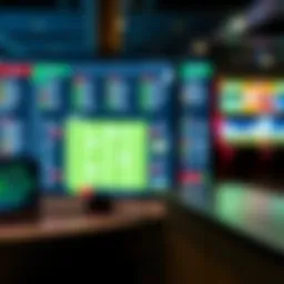 A modern online betting interface showcasing various sports options