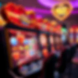 An overview of vibrant Heart of Vegas slots interface