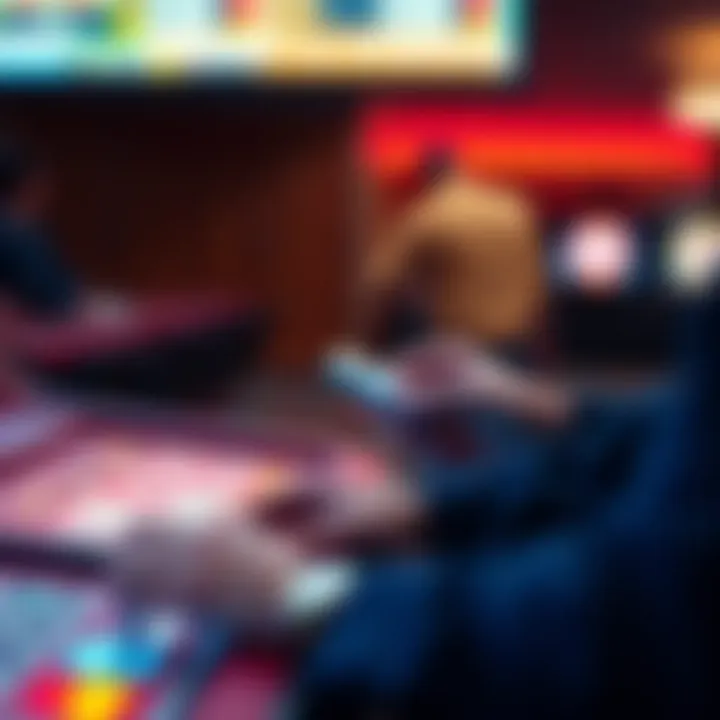 An instant transfer animation