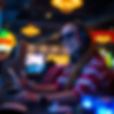 Enhancing Gaming Experience with Bonuses A player enjoying online gaming with bonus rewards