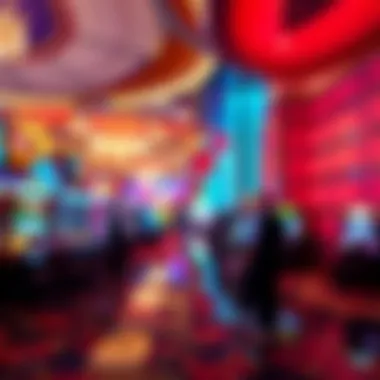 Dynamic Casino Floor Experience Interior of the casino floor reflecting vibrant atmosphere and design