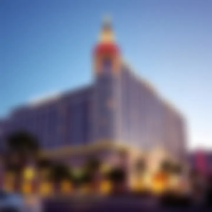 Striking Architecture of The Cosmopolitan Exterior view of The Cosmopolitan Las Vegas showcasing modern architecture