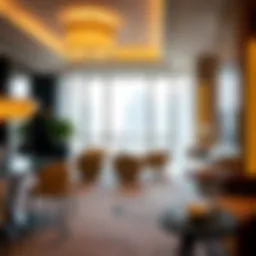 Luxurious interior of the Palms Suite showcasing modern design