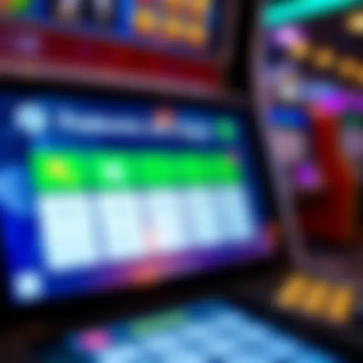 Overview of Pennsylvania lottery app features on a digital screen