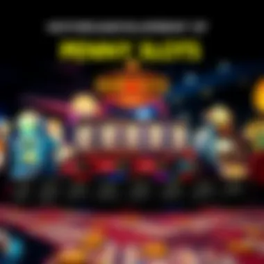 Historical Development of Penny Slots Infographic illustrating the evolution of penny slots throughout gambling history