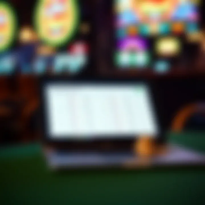A laptop with promo codes displayed