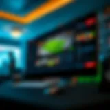 Overview of PointsBet user interface demonstrating intuitive navigation