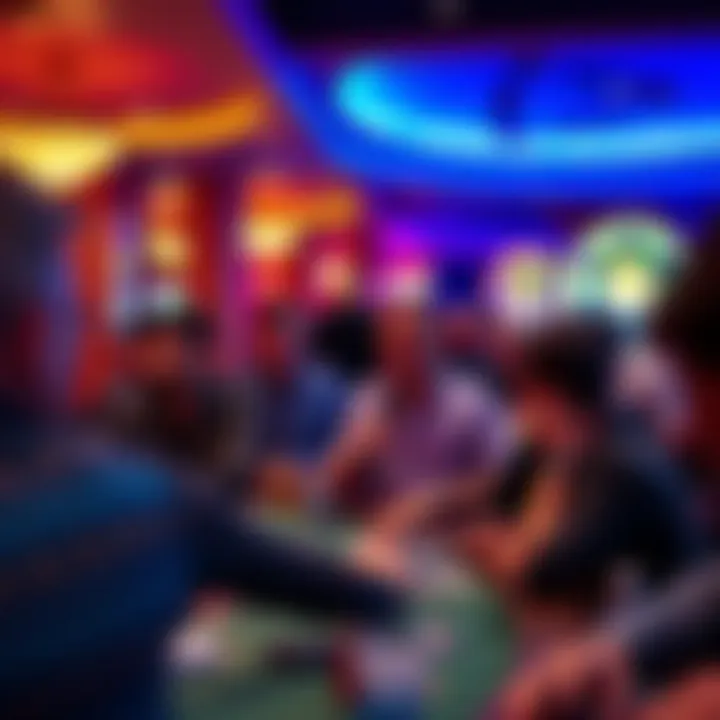 A vibrant poker community event celebrating the culture of WPT