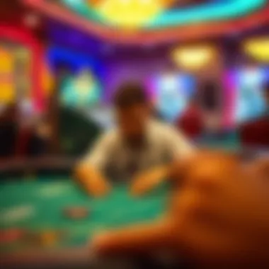 Depiction of responsible gambling practices