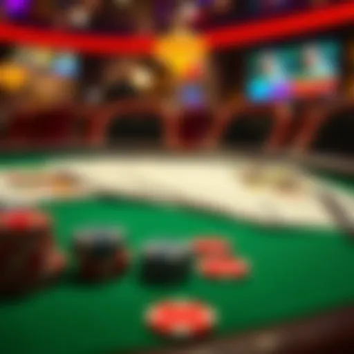 A detailed view of poker training materials