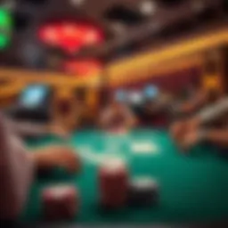 Strategic gameplay in Scatter Holdem Poker