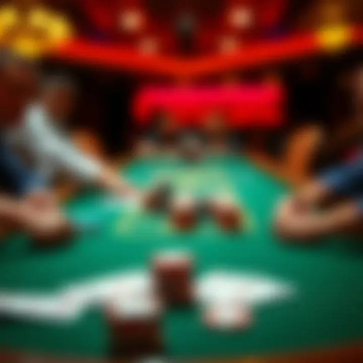 Comparison between social and real money poker