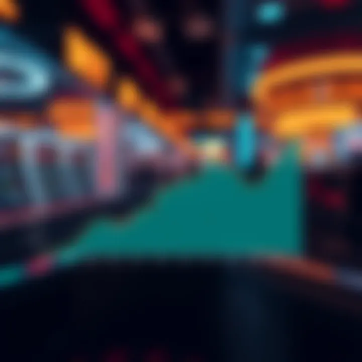 Graph illustrating socio-economic impacts of online betting