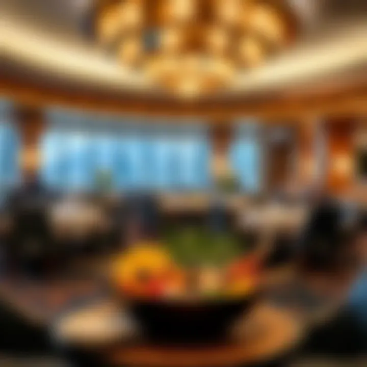 Culinary Delights at Solaire Casino Dining area highlighting exceptional hospitality services