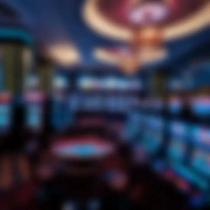 Diverse Gaming Experience at Solaire Casino Luxurious gaming floor filled with various gaming tables and machines