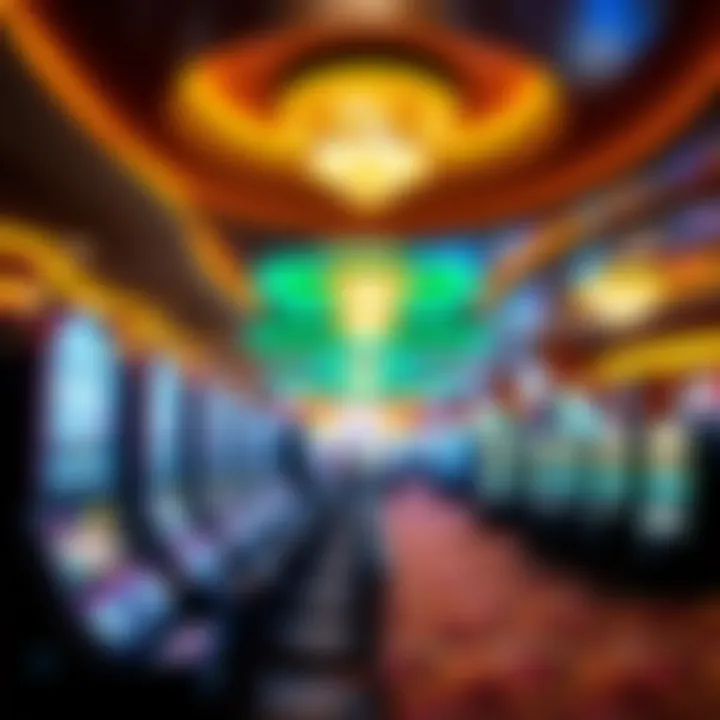 Exciting gaming floor at South Point Casino